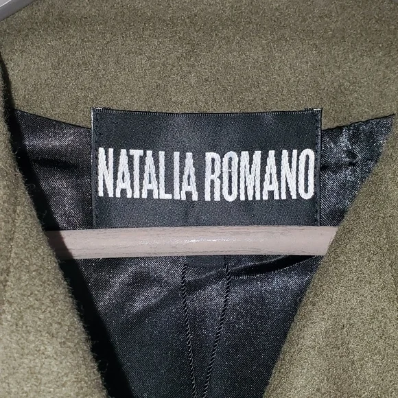 Natalia Romano wool blend vest/dress.
